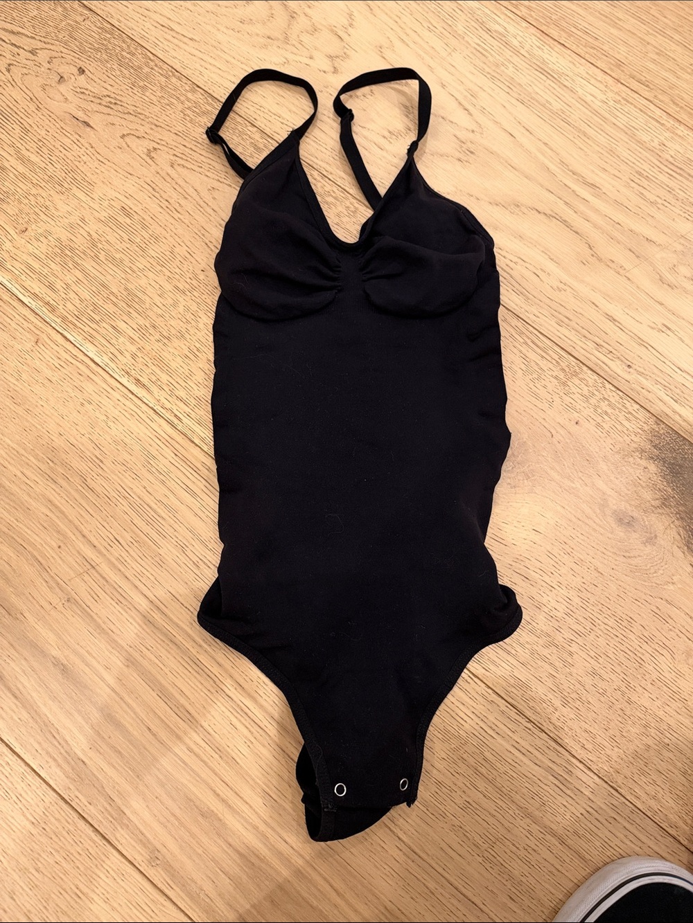 SKIMS Body Molded Underwire Bodysuit Black